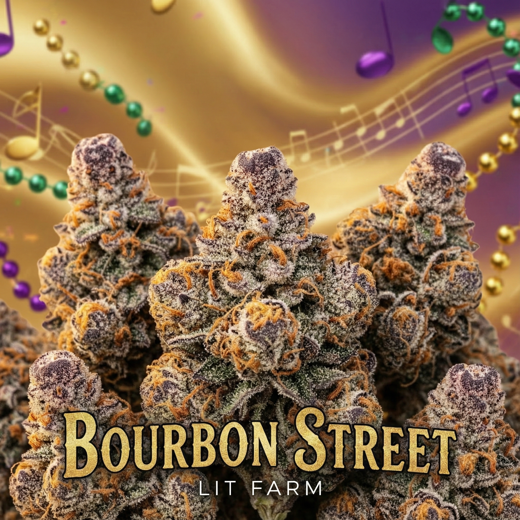 Bourbon Street (Indica Híbrido) – LIT FARM